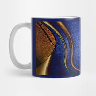 Wavy abstract background Mug